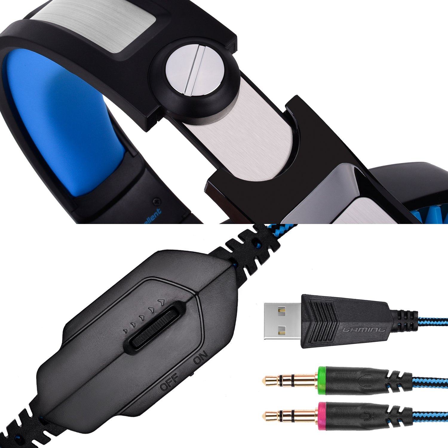 Xbox One Headset PS4 Headset Xbox One S Gaming Headset with Microphone 600292944046 eBay