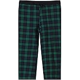 Latuza Women's Petite Flannel Pajama Pants Wide Leg Lounge Pants