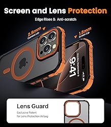 DEERLAMN Strong Magnetic Case for iPhone 16 Pro
