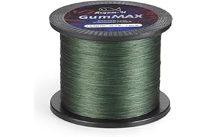 Regum-U GumMAX 545/1093/1640yds 5-100LB 8X Braided Fishing Line Abrasion Resistant Superline Zero Stretch & Smaller Diameter Confuse & Never Fade in Saltwater and Freshwater