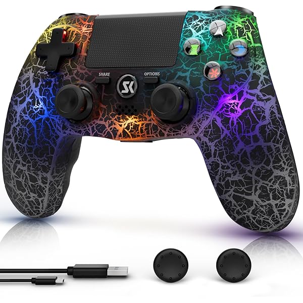 PlayStation4 - ツヨシ Amazon.com: Kujian Wireless Controller for PS4, Gamepad