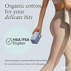 100% Organic Pads for Women, Ultra Thin Feminine