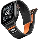 Sport Nylon Band for Apple Watch Soft Trail Loop for Men Women 42mm 41mm 40mm 38mm, Adjustable Breathable Design for Men Women Compatible with iWatch Series 11/10/9/8/7/6/5/4/3/SE