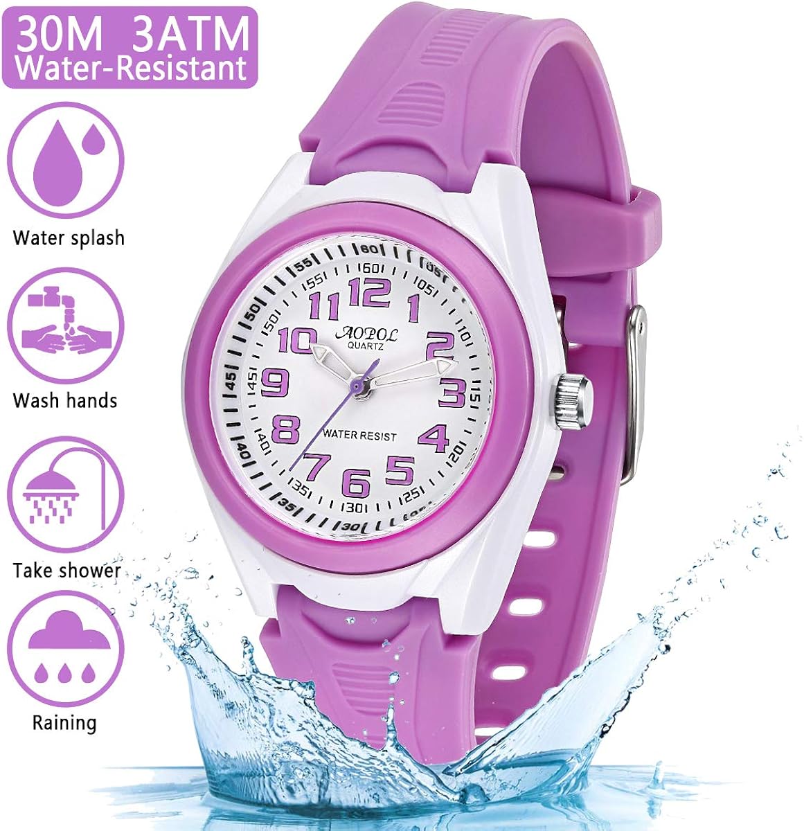 children's watch analogue and digital