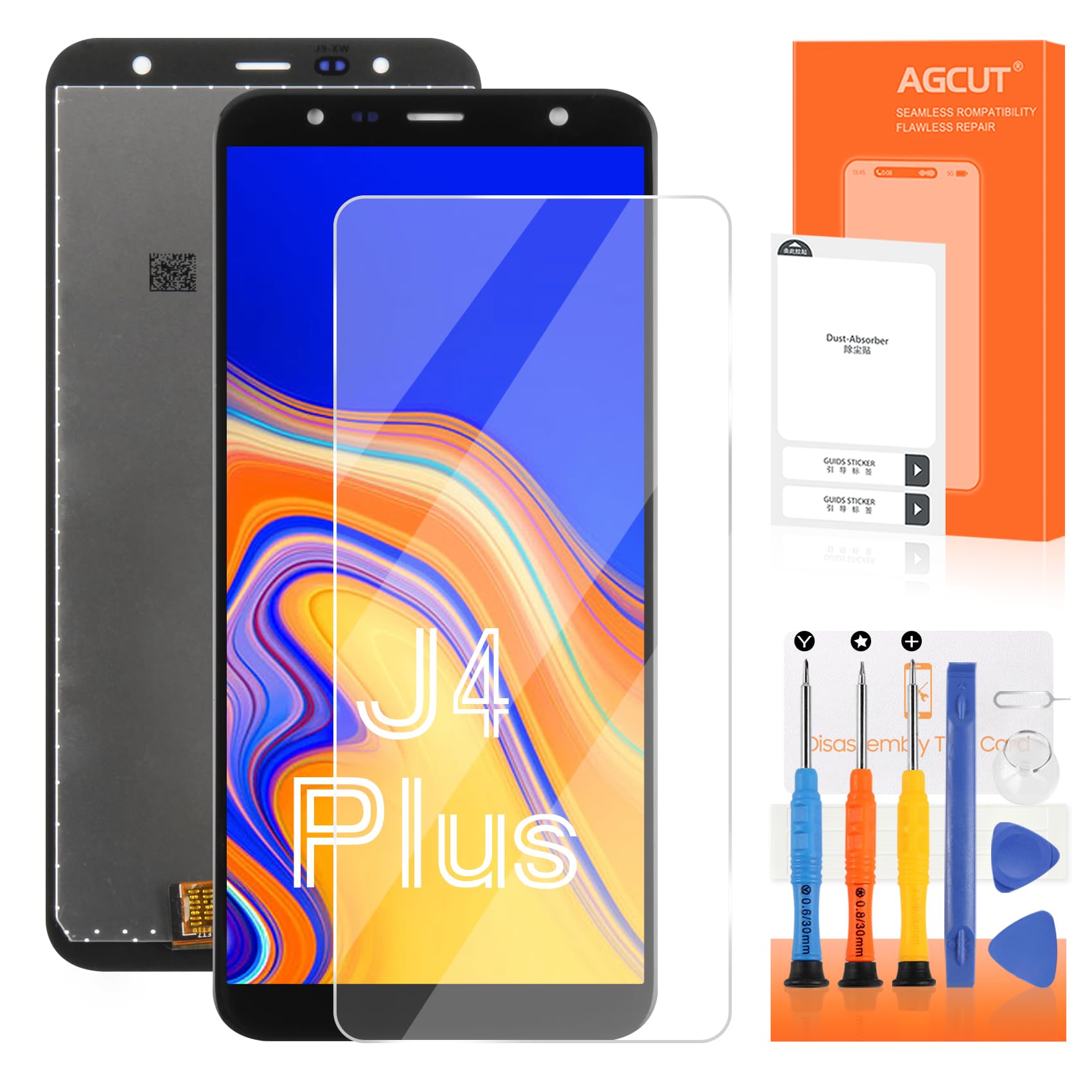 AGCUT For Samsung Galaxy J4 Plus Screen Replacement