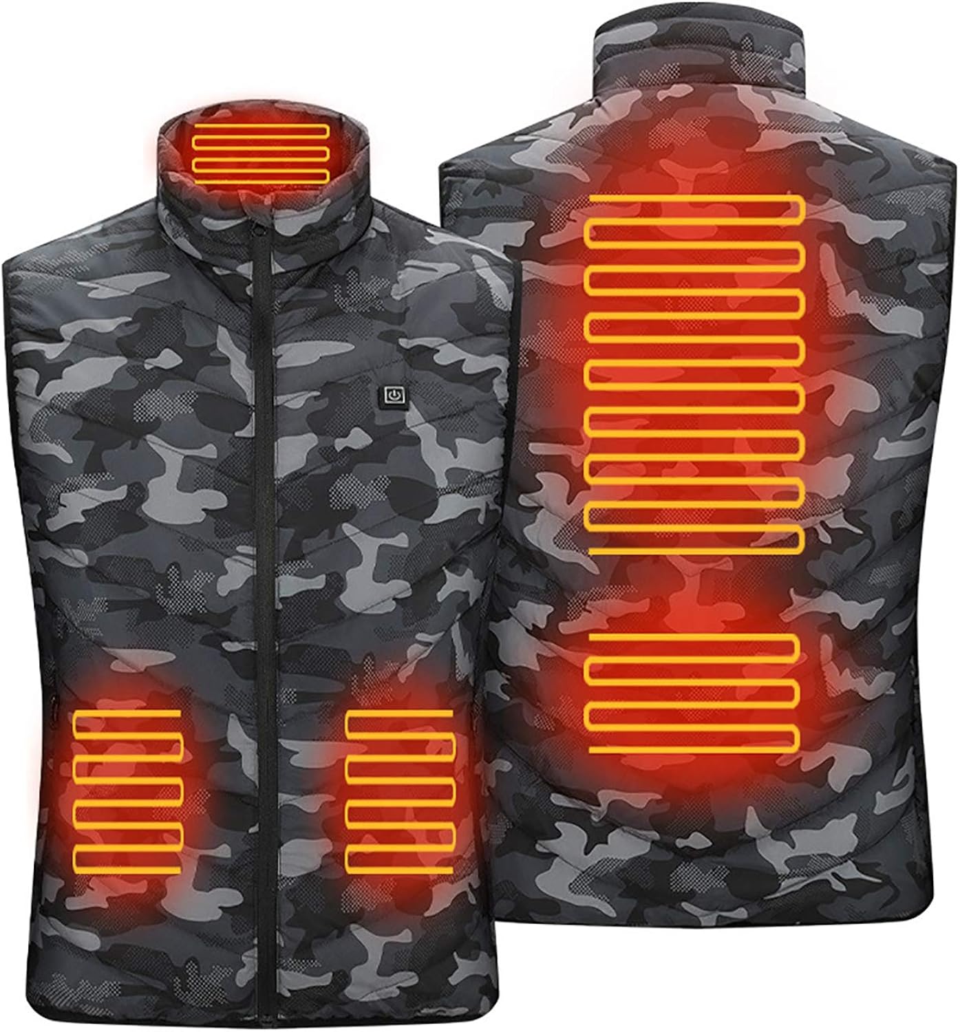 JSJE Heated Vest, Warmer Winter Unisex Heated Clothing for Men Women
