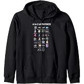 Quantum Physics String Theory Physics Student Science Zip Hoodie