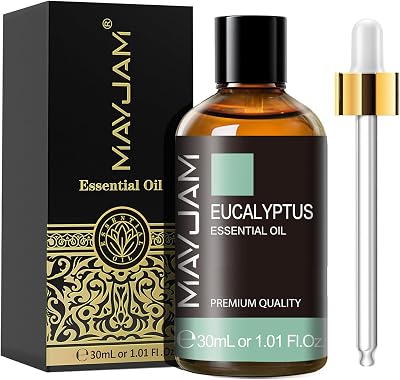 MAYJAM Eucalyptus Essential Oil 30ML Diffuser Humidifier DIY Home Wardrobe