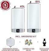 Ariston Velis Evo 45L Twin Tank Electric Water Heater UK view 3