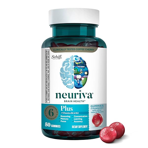 NEURIVA PLUS BRAIN SUPPLEMENT FOR MEMORY,FOCUS & CONCENTRATION+COGNITIVE...