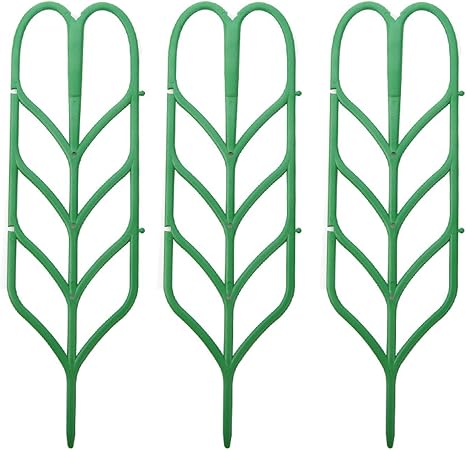 3pcs Mini Bricolaje Hoja Forma JardíN Enrejado Plantas Macetas ...