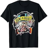 Amazon.com: Guns N' Roses Official Needle Skull Vintage T