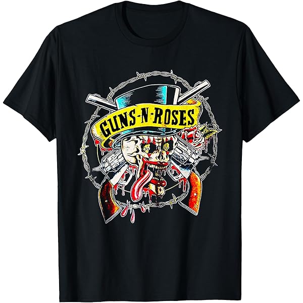 GUNS N ROSES SLASH Hanes Tシャツ ブラック スケルトン GUNS N ROSES SLASH Hanes Tシャツ ブラック スケルトン