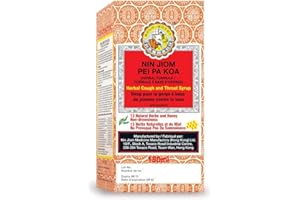 NIN JIOM PEI PA KOA 150ML, Natural Herbal Syrup, Soothing Throat and Respiratory Support
