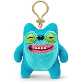 Fuggler Keyring Series 5, Funny Ugly Monster Plush Clip-On Collectible (Greedy Grinner)
