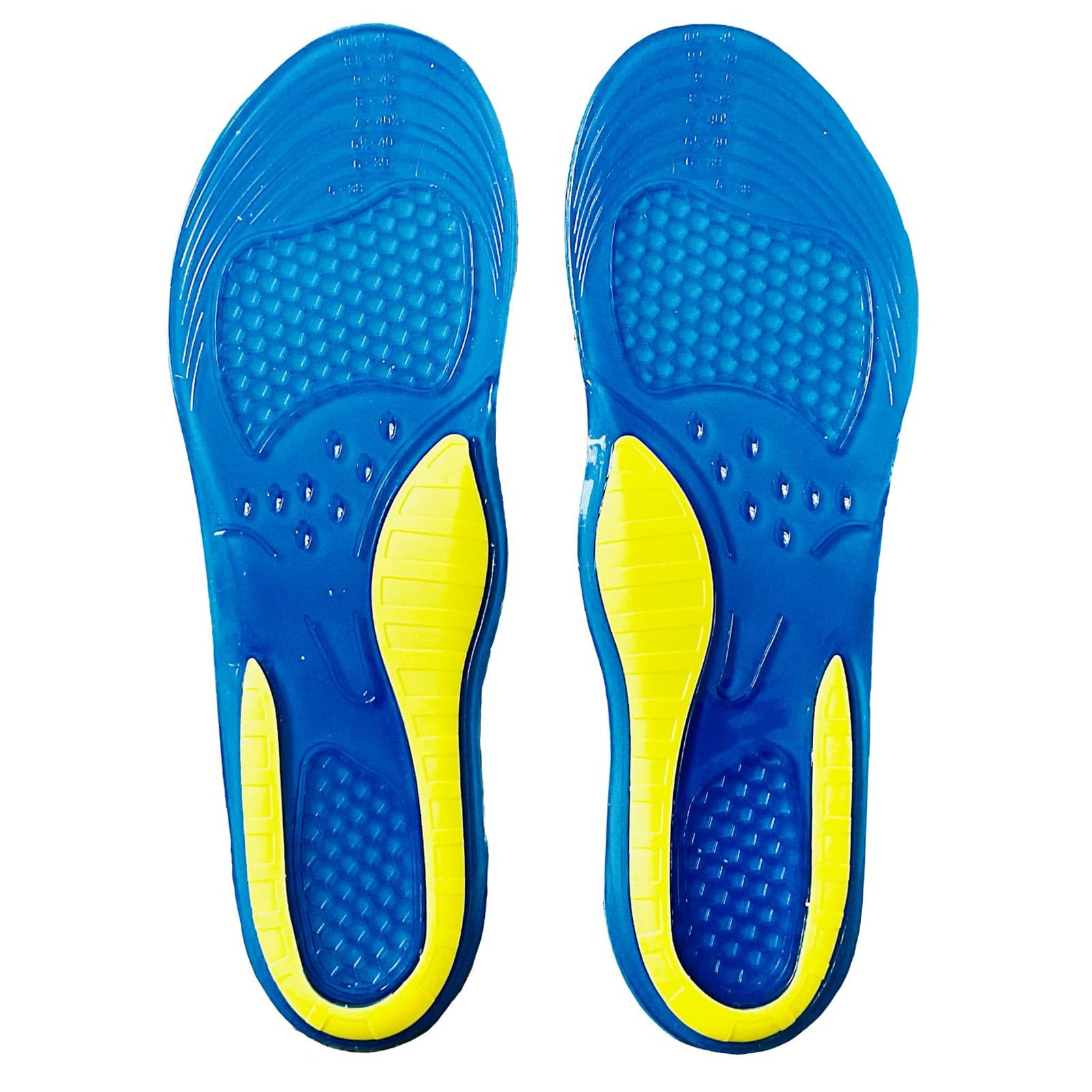 Photo 1 of Goofort 3D-Xpain™ Anti-Fatigue Gel Insoles for Pain Relief & Plantar Fasciitis – Comfort Wellington Shoe Inserts for Men & Women Ideal for Working Boots Standing, Walking, and Everyday Use Inner Sole