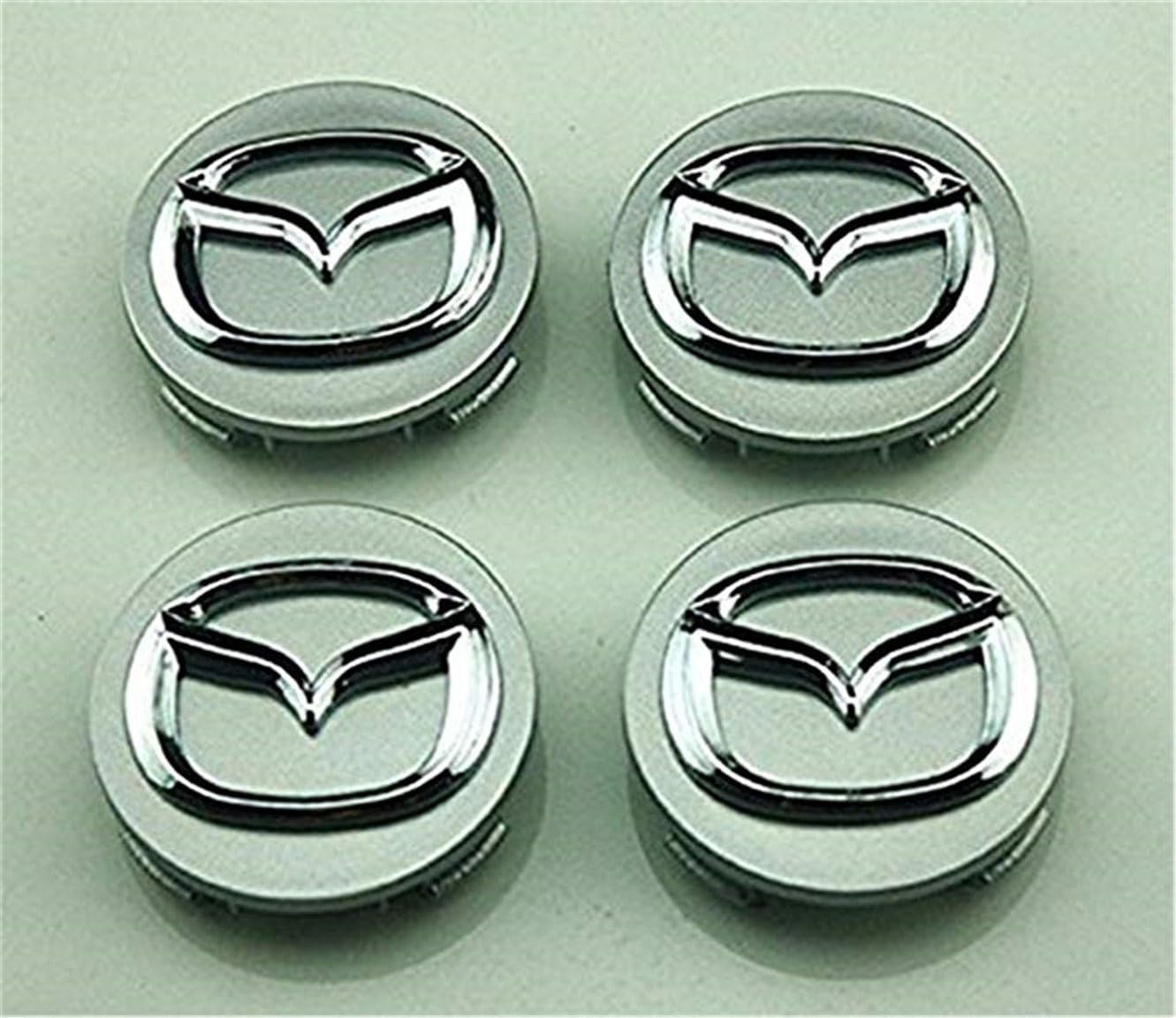 4PCS 56mm Wheel Center Hub Caps Cover For MAZDA 2 3 6 ATENZA AXELA CX5