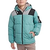 Volcom Boys Winter Coat - Sherpa Lined Winter Jacket Zip Up Hooded Puffer Quilted Kids Outerwear Jacket for Boys (4-20)