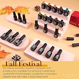 Beetles Gel Polish 23 Pcs Fall Festival Set 20 Colors Base Top Coats view 2