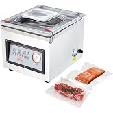 VEVOR Chamber Vacuum Sealer 320W Sealing Power 12.6 Inch Sealing Length | Vacuum Packing Machine for Wet Foods, Meats, Marinades and More, Compact Size, Applied in Home Kitchen and Commercial Use