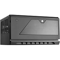 SilverStone Technology CS381B Micro-ATX/Mini-DTX/Mini-Itx 8 Bay Hot Swap 2.5"/3.5" SAS-12G/SAS-6G NAS Storage Case with 2X 12