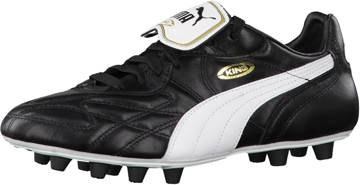 PUMA King Men's Soccer Boots, Black, US8 Toys & Games