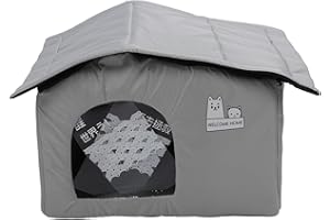 Pet Cooling House, Bite Resistant Dogs Cooling House with Air Conditioning Ice Packs Oxford Cloth 360 Degree Comprehensive Co