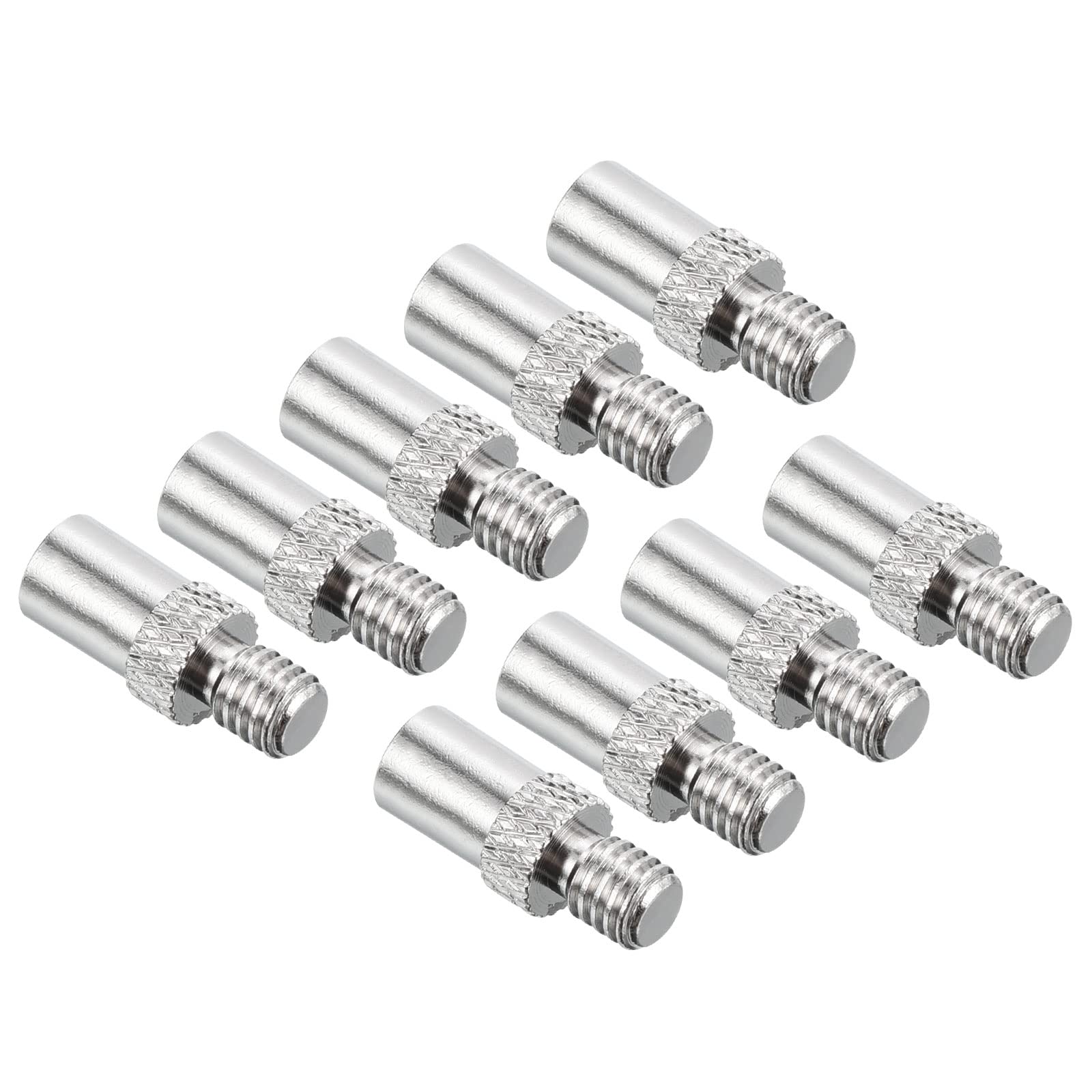 PATIKIL 2g Copper Dart Weight Add Accentuator 9 Pcs 15.5mm Length 2BA Thread Darts Weight Adjuster Dart Accessories Silver