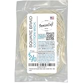 PremiumCraft Square Braid Cotton Candle Wick - #2/0
