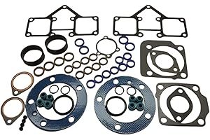 Street Sport Industries Top End Gasket Kit Silicone for Harley Davidson Shovelhead 1966–1984, High-Heat & Oil-Resistant for Shovelhead Rebuilds, Durable Silicone Gaskets for Vintage Harley Engines