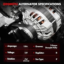 Alternator Compatible for Lexus for GS300 V6 3.0L