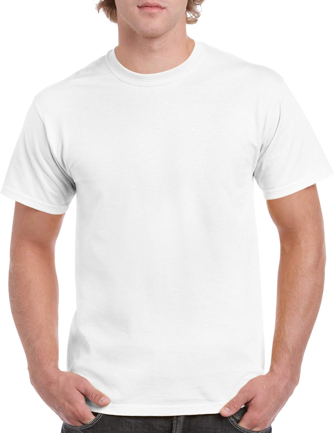 Gildan Men's 10-Pack Heavy Cotton Adult T-Shirt (G5000) | 