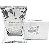 Brickhouse Frothy Milk Topping Mix &ndash; Soluble Milk Powder for Cappuccino, Latte &amp; Hot Beverages, 6/2lb Bags