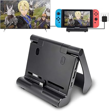Amazon Co Jp Dlseego Switch ドック ミニドック 充電スタンド 折り畳み式 アダプター 最新システム対応 Hdmi変換 Tvモード テーブルモード 4k 1080解像度 Usb3 0 Tv出力 放熱対策 切り替え Type C Usbポート3つ搭載 持ち運び便利 家電 カメラ