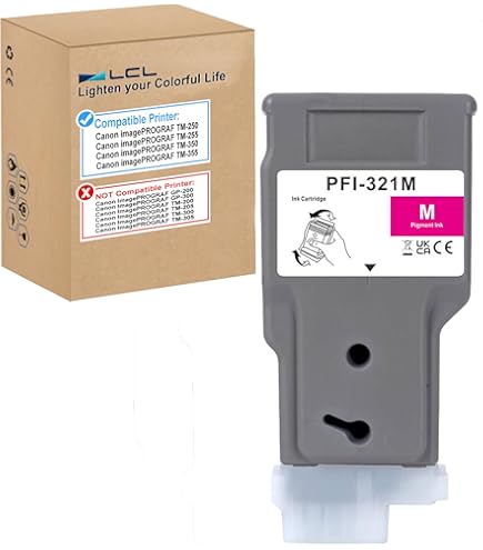 Amazon.com: Canon PFI-321M Magenta Ink Tank 300ml for TM-350, TM