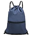 HOLYLUCK Drawstring Backpack Bag Sport Gym Sackpack