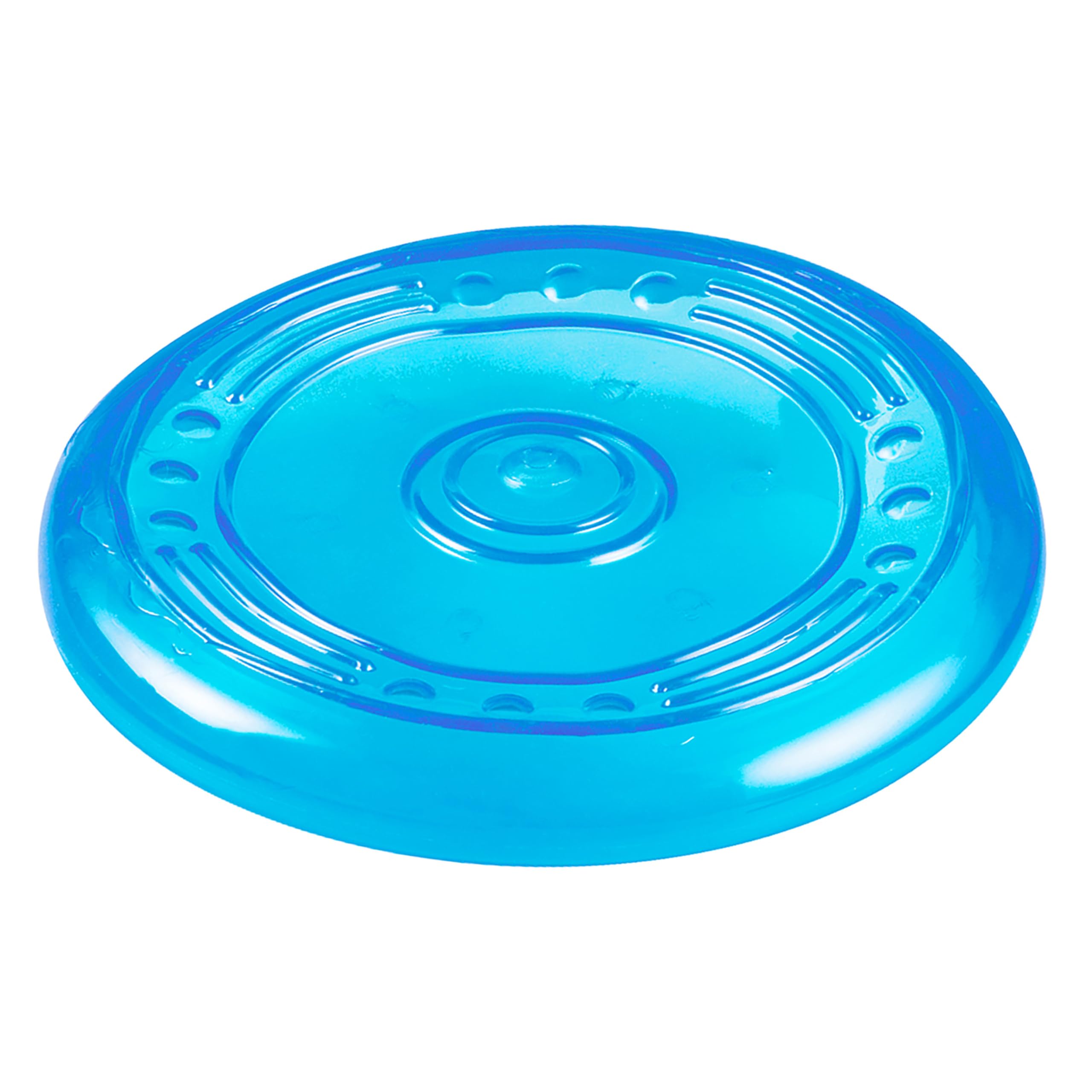 Petstages Orka Flyer Royal Blue Flying Disc Dog Fetch Toy โ image 1