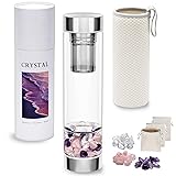 DiDiBirDi 500ml Crystal Water Bottle with Removable