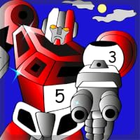 Robots Coloring Pages By Number