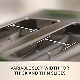 Breville High Gloss 2 Slice Toaster Cream and Stainless Steel VTT967 view 2