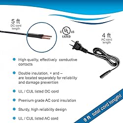 HQRP AC Adapter Charger Replacement Compatible with