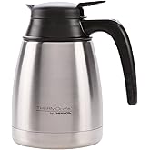 Thermos 34-Ounce Vacuum Insulated Stainless Steel Carafe