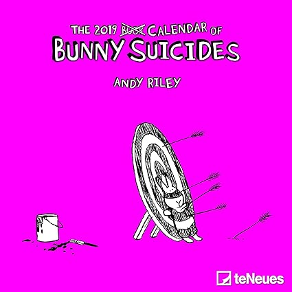 Télécharger gratuitement Images Calendrier 2019 Mini Lapin Humour Noir Bunny Suicide Bd dernière salutations