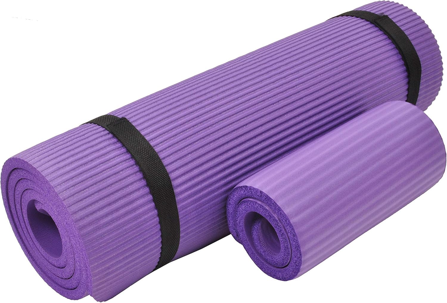 Photo 1 of Elevon 1/2-Inch Extra Thick Yoga Mat with Knee Pad, High Density Non-Slip Exercise Mat for Pilates, Stretching & Workouts, Includes Carrying Strap, Multiple Colors