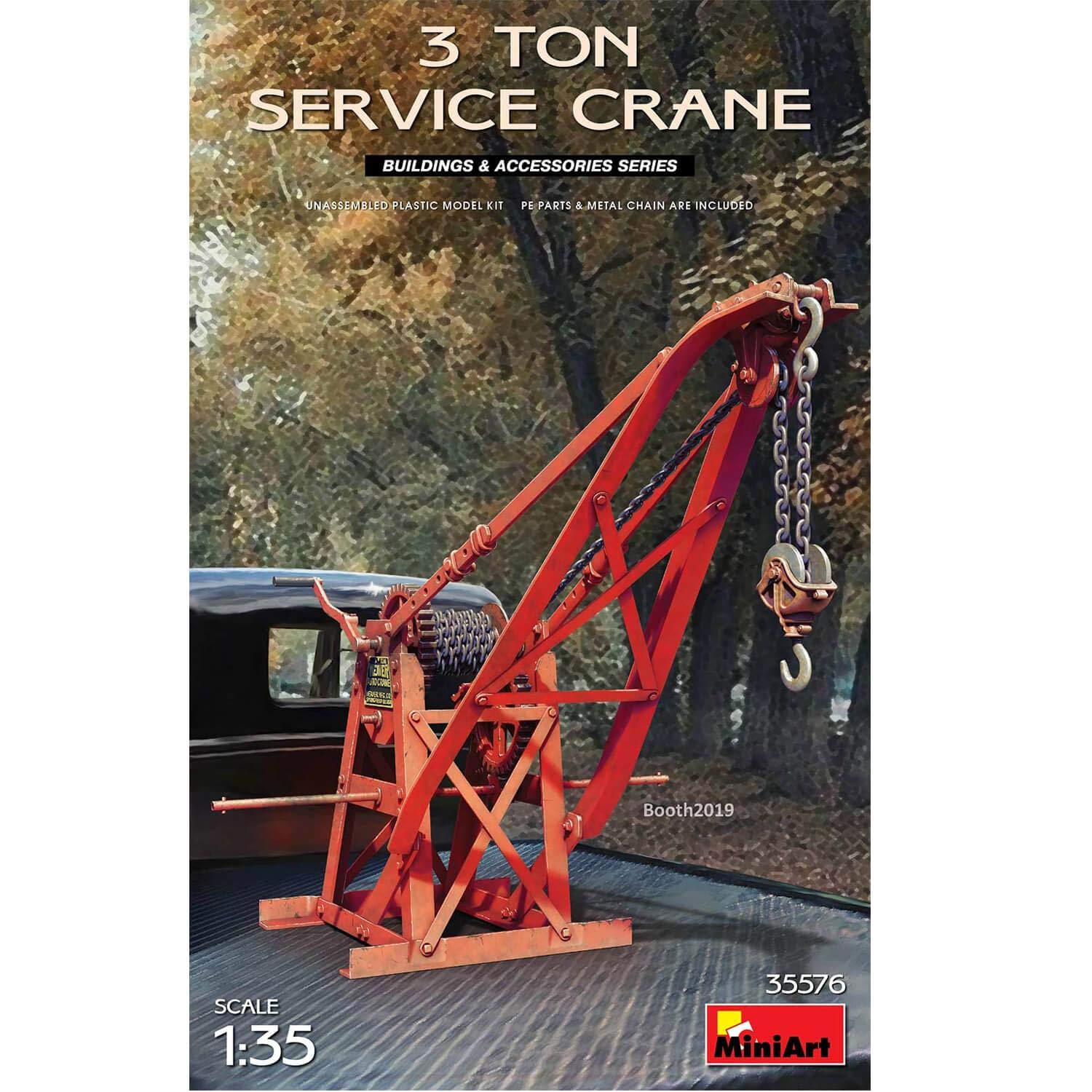 Miniart 1: 35-3 Ton Service Crane