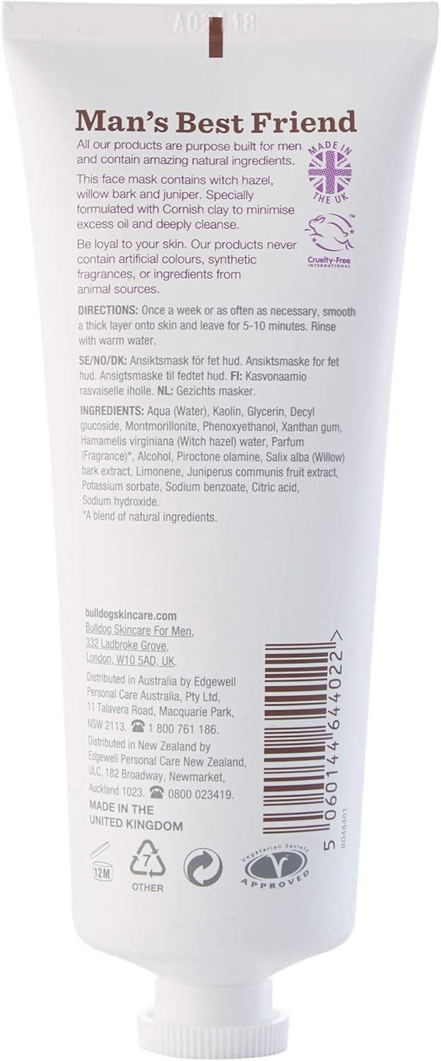 Download Amazon Com Bulldog Oil Control Face Mask 100ml Health Personal Care PSD Mockup Templates