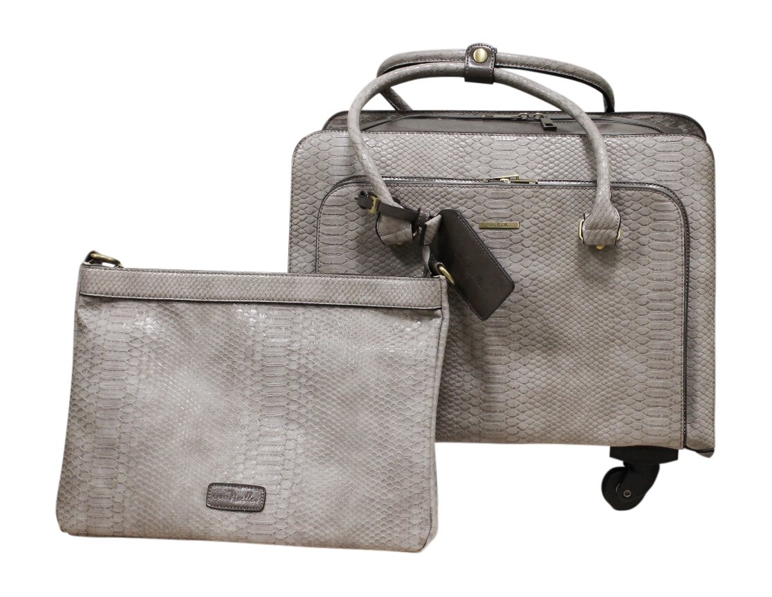 Simply Noelle Nile Roller Bag (Steel 