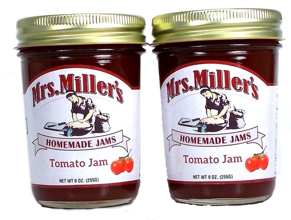 Mrs Millers Tomato Jam (Amish Made) ~ 2 / 9 Oz. Jars