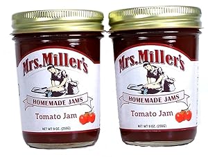 Mrs Millers Tomato Jam (Amish Made) ~ 2 / 9 Oz. Jars