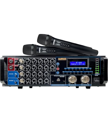 Y*i様 DENON PMA-HMA 2200 karaoke Amazon.com: ImPro PMA-6800 Karaoke Mixing Amplifier, 800W, HDMI